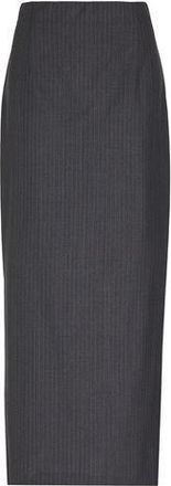 8 by YOOX COLUMN LONG SKIRT W/ BACK SPLIT