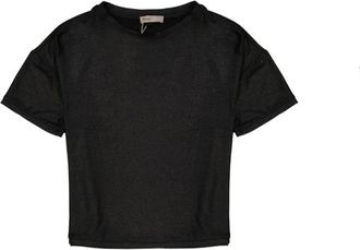 Herno Elastane T-Shirt - Dames - T-shirts - Zwart - 2XS - Tops