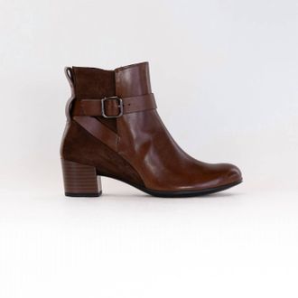 Ecco Dress Classic 35Mm Buckle Ankle Boot In Walnut