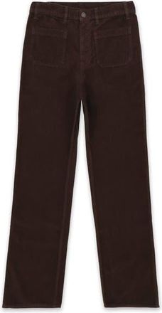 Fortela Corduroy Bootcut Trousers in Dark Brown at Nordstrom, Size 29 32 Eu