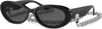 Tiffany & Co. Tf 4221 Zonnebrillen - Dames - Zonnebrillen - Zwart - 54 MM - Accessoires