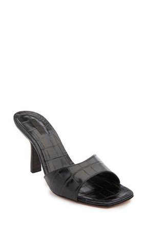 Schutz Posseni Slide Sandal in Black at Nordstrom, Size 10.5