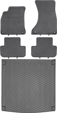 OEM Juego De Alfombrillas De Goma Para Coche Y Maletero Para Audi A4 B8 Avant/kombi (de Abril De 2008 A Octubre De 2015)