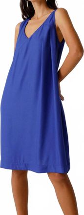 SKFK Gabone Mini Dress In Royal Blue