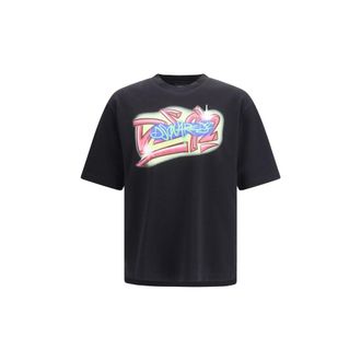 Dsquared2 Black Cotton Mens T-Shirt