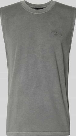 Pegador Tanktop mit Logo-Stitching Modell Signar in Anthrazit, Gr&ouml;&szlig;e XXL