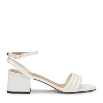 HUGO BOSS Womens Melanie Slider Slippers in Open White - Size UK 3