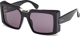 Max Mara MM0124 01A Womens Sunglasses Size 55