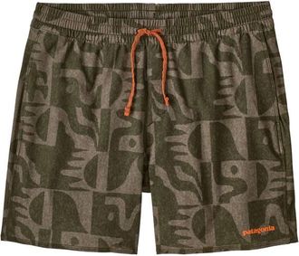 Patagonia Hydropeak Volley Shorts Boardshorts f&uuml;r Herren | oliv