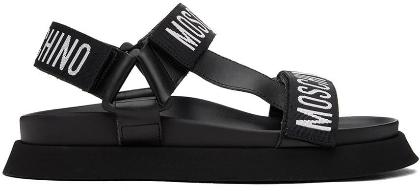 シューズ・サンダルその他 MOSCHINO COUTURE Woman Heeled sandals Black A1635AC0IMZ1 99B Moschino EN | Women's luxury sandals