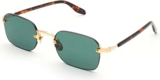 Gast Domsa Rimless Zonnebril - unisex - Zonnebrillen - Geel - 52 MM - Nylon - Accessoires