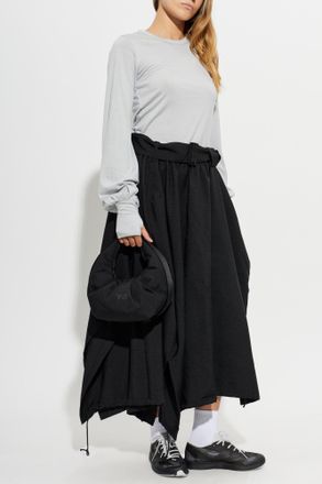 Yohji Yamamoto Skirt With Pockets, Womens, Black