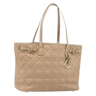 Dior Pre-owned Vintage Tote Bag - Pre-owned - Mujer - Beige - ONE SIZE
