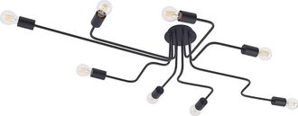 Lindby L&aacute;mpara De Techo elimar En Negro Metal - Lindby
