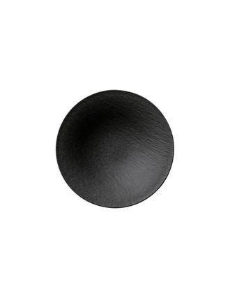 Villeroy & Boch 6 Assiette Creuse 28.4 Cm Noir - Manufacture Rock - Villeroy Et Boch