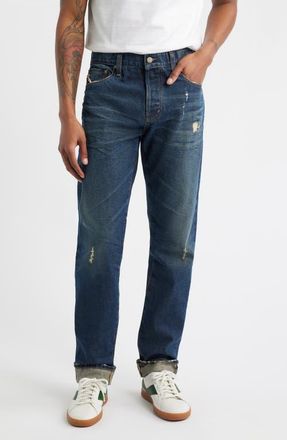 AG - Adriano Goldschmied Tellis Slim Heritage Rigid Red Line Selvedge Jeans in 3 Years Golden Hour at Nordstrom, Size 29 X 32