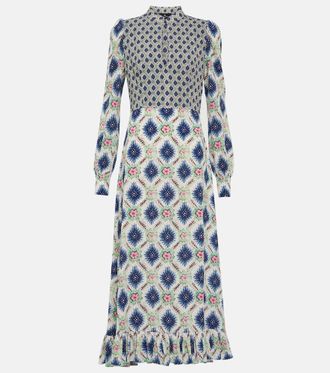 Etro Printed midi dress