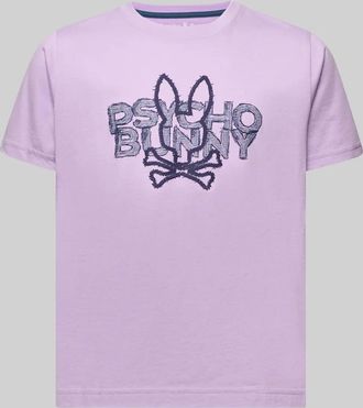 Psycho Bunny Kids Herman Graphic Tee 507 LAVENDULA / XL/18-20