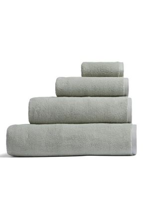 Parachute Plush Organic Cotton Bath Essentials in Sage at Nordstrom, Size Hand Towel