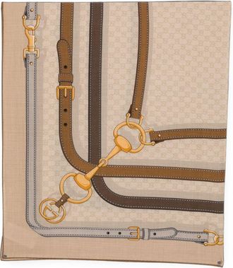 Gucci Printed Silk Foulard
