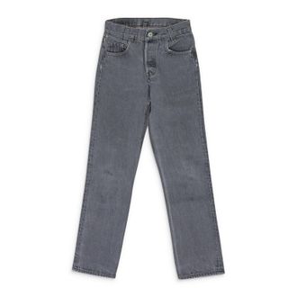 Levi's BLACK 501 CUSTOMIZED SKINNY JEANS