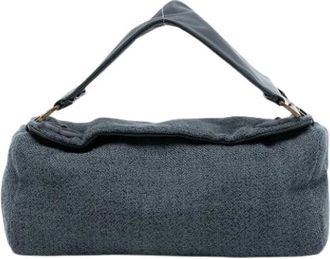 Prada Pre-owned Shoulder Bag - Dames - Vintage Handtas - Grijs - ONE Size - Leer - Vintage