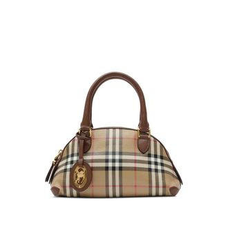 Burberry Primrose Top Handle Bag - Brown