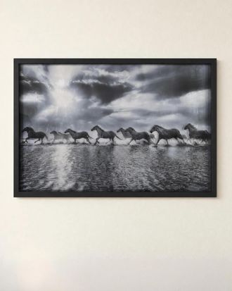 John-Richard Ghost Ships Framed Photo Print by Rodney Bursiel