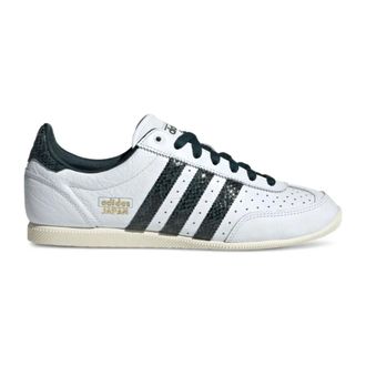 adidas Sneakers, male, White, 6 1/2 UK, Japan Trainers White Green Gold