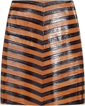 Fendi Mujer, Faldas, Marrón, Talla: M