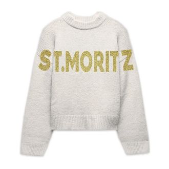 MC2 Saint Barth Danya Sweatshirt - Dames - Ronde hals truien - Wit - XS - Truien & Vesten