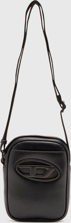 Diesel Holi-D-Crossbody bag in PU and neoprene - Crossbody Bags - Man - Black