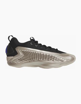 adidas Mens Anthony Edwards Textured Lace Up Road Sneakers - Black - Size: 13.5
