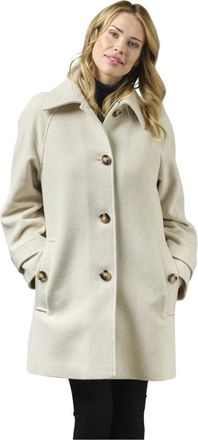 Junge Jassen - Dames - Mantels - Beige - Maat: XL