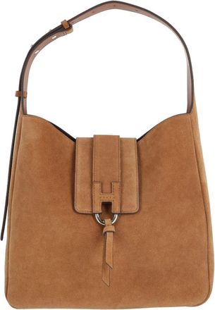 Hogan H01X Hobo Verticale - Dames - Schoudertassen - Bruin - ONE Size - Leer - Tassen