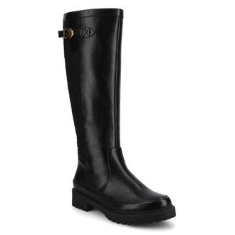 Journee Collection Womens Zemmie Knee High Casual Quilted Boots