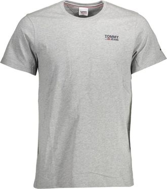 Tommy Hilfiger Heren, Tops, Grijs, Maat: XL Katoen