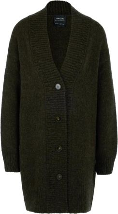 Marc Cain Coats - Dames - Lange truien - Groen - S - Truien & Vesten