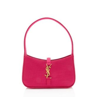 Saint Laurent Pre-owned Shoulder Bags, female, Pink, Size: ONE SIZE Pre-owned Fabric Shoulder Bag