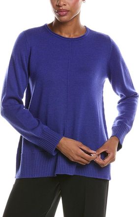Eileen Fisher Crewneck Wool Sweater