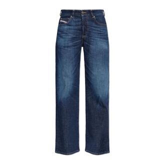 Diesel Straight Jeans, female, Blue, Size: W26 L30 1971 D-Sent Jeans