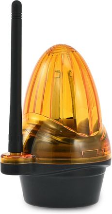 OEM Luz De Advertencia Intermitente Universal Para Motores De Portones, 12 V-265 V Ca/cc, Luz Estrobosc&oacute;pica De Seguridad Led &Aacute;mbar, Compatible Con Motore
