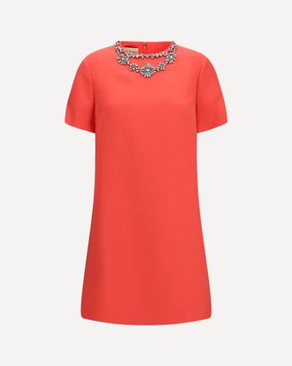 Valentino Abito con girocollo impreziosito Woman 46