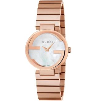 Gucci Ya 133515 Horloge - Dames - Horloges - Roze - ONE Size - Accessoires