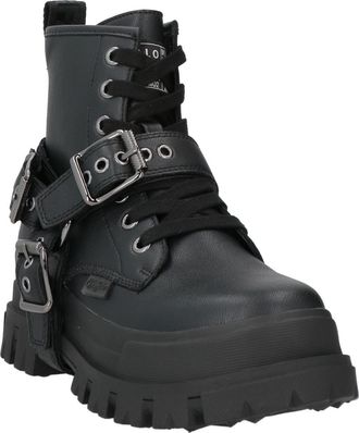 Buffalo Stiefelette Muster grün Army Gr outlet 40