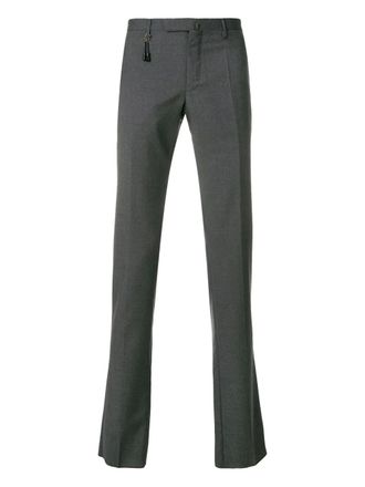 Incotex wool straight-leg trousers - Grey