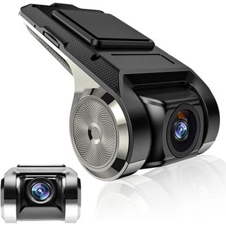 Elle Mini Grabadora Dvr Hd Para Salpicadero De Coche Con &Aacute;ngulo De Visi&oacute;n De 170&deg;, Sensor G, Gps Inteligente Adas, Grabadora De Conducci&oacute;n Usb Para Radio D