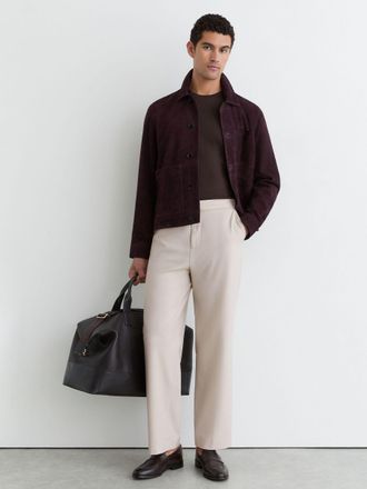 Reiss Stone Relaxed Fit Stretch Drawstring Trousers, 28