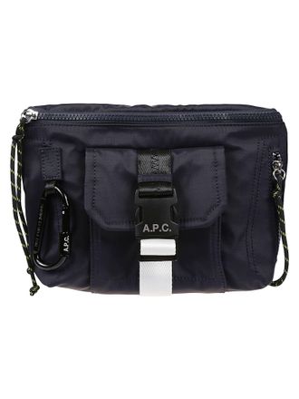 A.P.C. Trek Black Polyamide Belt Bag