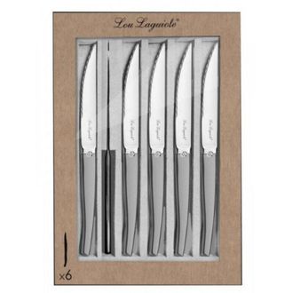 Laguiole Juego De 6 Cuchillos Para Carne - 251306mb02k35 Laguiole